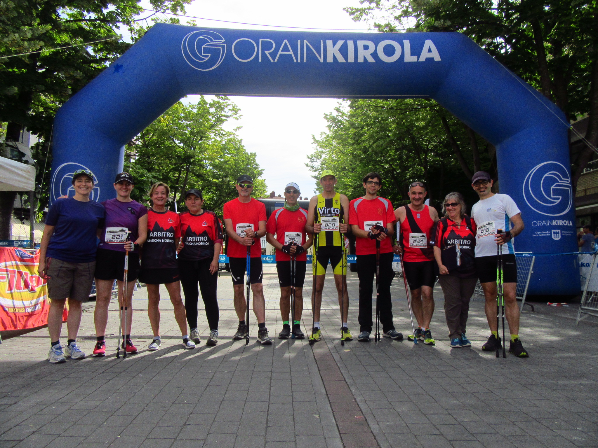 CELEBRADO I ZUMAIA FLYSCH NORDIC WALKING